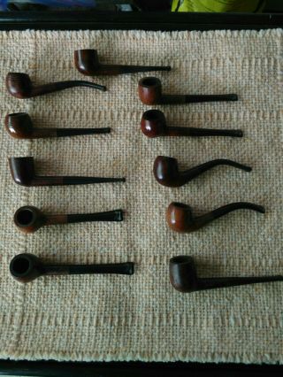 Vintage Estate Miniature Smoking Pipes
