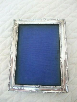 Vintage Silver Hallmarked Photo Frame - 17 X 12cm