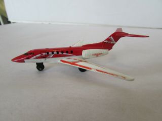 Pre Owned 2007 Matchbox Cessna Citation Metal And Plastic Toy Airplane