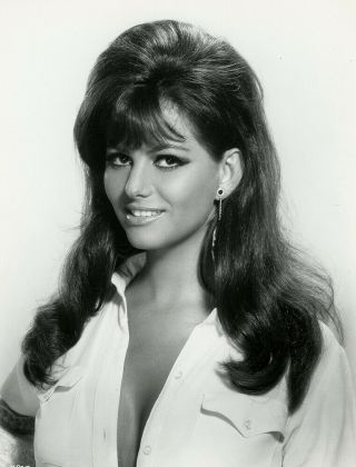 Vintage 1960s Alluring Hollywood Glamour Portrait Photograph Claudia Cardinale 2