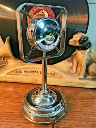 Vintage small scale 1930 ' s Style Ring Microphone - Cigar Lighter - Tobacciana 6