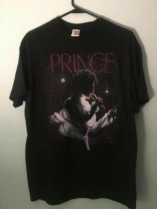 Prince 1985 Tour Vintage T - Shirt Auth Merch Screen Stars When Doves Cry