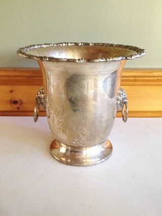 Large Poole Silverplate Champagne Holder