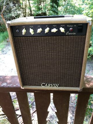 Carvin Vintage 16 Tube Amp Amplifier 12 Inch Celestion Speaker