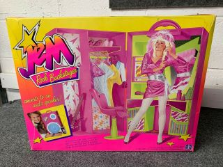 Jem And The Holograms Rock Backstager Complete With Box,