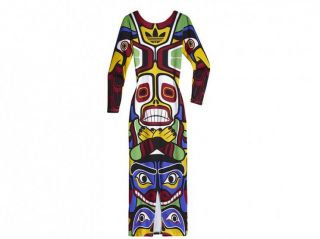 Adidas Totem Dress Z33085 Rare Auth Obyo Jeremy Scott Eagle Size S Small Nwt