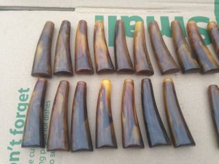 22 Jewelry Making Vintage Knife Handles Marbled Catalin Bakelite Celluloid ? 6