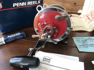 Vintage Penn 113h Special Senator 4/0 Fishing Reel.  Made In Usa