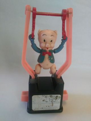 VINTAGE PORKY PIG TRICKY TRAPEZE 2