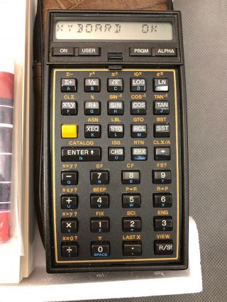 HP - 41CX Vintage Scientific Calculator BOXED,  Halfnut Very Good,  HP 41CX 2
