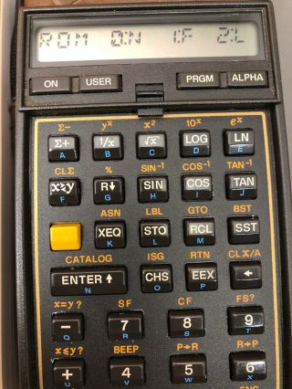 HP - 41CX Vintage Scientific Calculator BOXED,  Halfnut Very Good,  HP 41CX 3