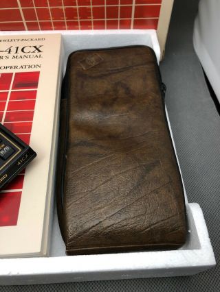 HP - 41CX Vintage Scientific Calculator BOXED,  Halfnut Very Good,  HP 41CX 6
