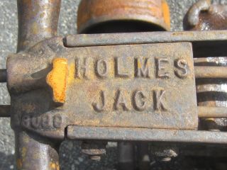Antique/Vintage HOLMES Roll - A - Car ???? Floor Jack 8000 2