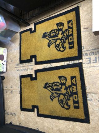 Iowa Hawkeye Floormats Vintage Retro