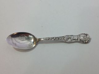 Sterling Silver Souvenir Spoon Black Americana Orleans Louisiana Watson.