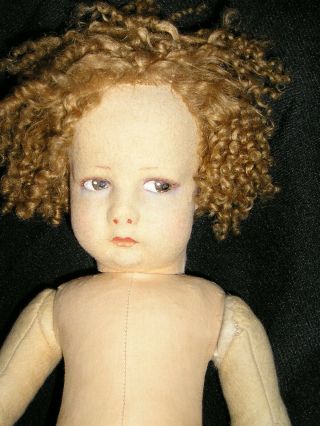 RARE EARLY LENCI GIRL Model 300 17 inches tall 10