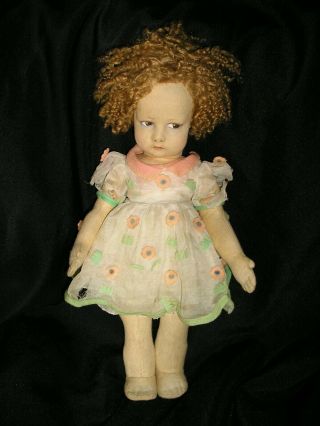 RARE EARLY LENCI GIRL Model 300 17 inches tall 2