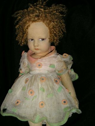 RARE EARLY LENCI GIRL Model 300 17 inches tall 3