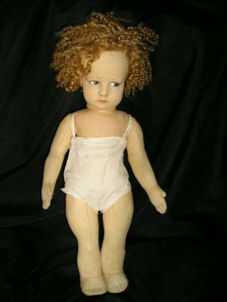 RARE EARLY LENCI GIRL Model 300 17 inches tall 8