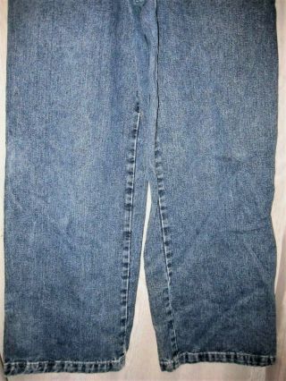 Vtg 90s 2k Women ' s Size 9 Jnco Loosey Girlie Stuff Jeans U.  S.  A.  SKATER PUNK RAVE 3
