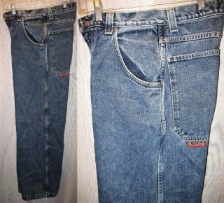 Vtg 90s 2k Women ' s Size 9 Jnco Loosey Girlie Stuff Jeans U.  S.  A.  SKATER PUNK RAVE 8
