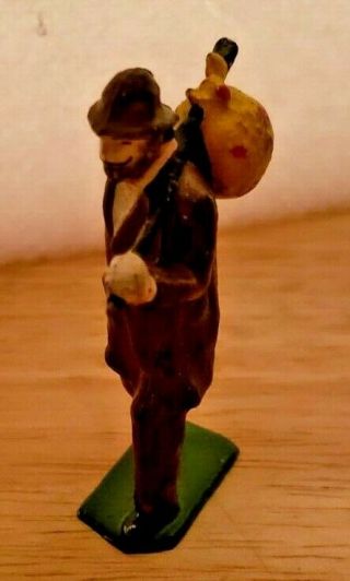 Vintage Lead Hobo Made In France 2.  5 " Tall Rare