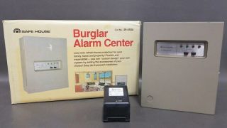Nib Vintage Radio Shack Safe House 49 - 450a Burglar Alarm Center.