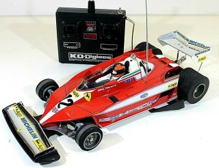 Tamiya Ra - 1011 Ferrari 312 T3 G.  Villeneuve 1/10 Scale Vtg R/c Model 