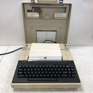 Panasonic Portable Data Terminal Kx - D4910d Vintage Rare Light Wear