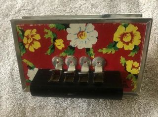 Rare Vintage Toy Accordion Squeeze Box Child Music Instrument Made In Japan