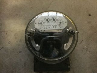 4 Vintage Sangamo Type HC Electric Watthour Meter 5
