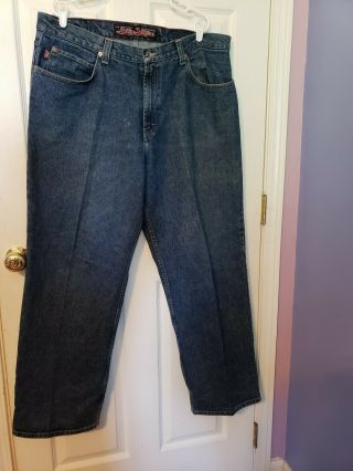 Vintage Jnco Xtra Funky Basics Wide Leg Old School Edition Jeans - Vgc - 42 X 32