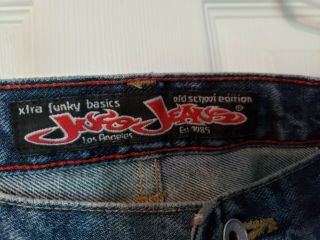 Vintage JNCO XTRA FUNKY BASICS Wide Leg OLD SCHOOL EDITION Jeans - VGC - 42 x 32 4