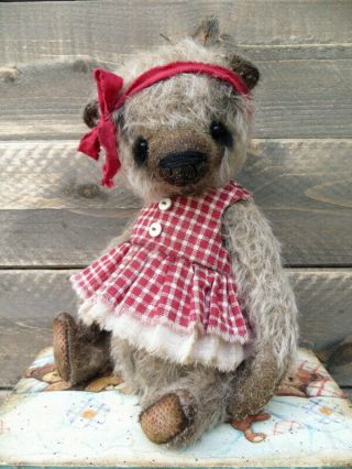 Vintage Style Teddy Bear - Mohair Teddy Bear - Old Style Teddy Bear