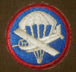 Wwii U.  S.  Army Airborne Cap Patch Paratrooper