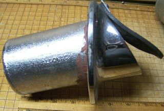 2 VINTAGE OLD BOAT CHRIS - CRAFT ALGONAC BRASS/CHROME INBOARD 3 INCH EXHAUST TIPS 3