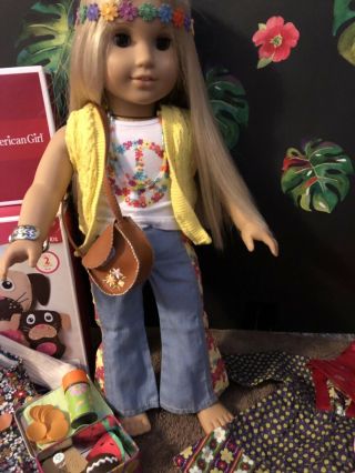 American Girl Julie Albright Blonde Hair 1970s Character Doll