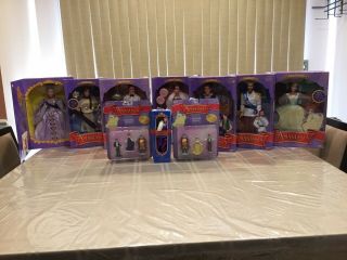 Rare Anastasia Doll Set 1997 Galoob 7 Dolls,  2 Set Of Figurines & One 7” Doll.