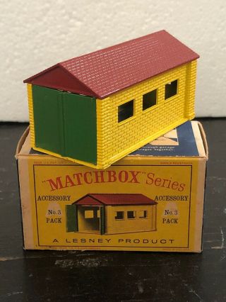Vintage Matchbox Series Garage A Lesney Product Assortment No.  3 -
