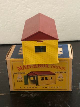 Vintage Matchbox Series Garage A Lesney Product Assortment No.  3 - 3