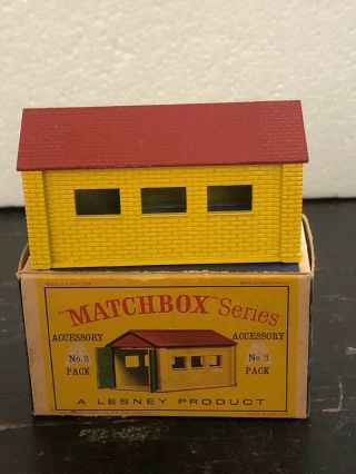 Vintage Matchbox Series Garage A Lesney Product Assortment No.  3 - 4
