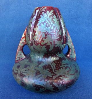 Vintage Weller Sicard Vase - Iridescent Glaze
