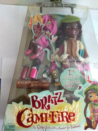 Bratz Girlz Girl Campfire Felicia Doll Extra Outfit Accessories Very Rare 2