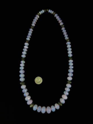 Vintage Moonstone Necklace - Sterling Silver