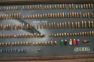 Speer Bullet Board Cartridge Ammo Display - Grand Slam 14 - 1999 3