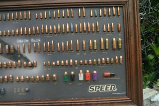 Speer Bullet Board Cartridge Ammo Display - Grand Slam 14 - 1999 4
