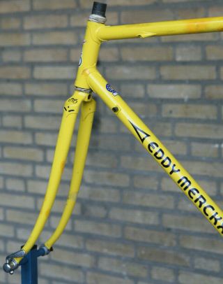 Vintage Eddy Merckx Corsa Extra Columbus SLX steel Campagnolo frame frameset 10