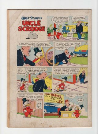 Four Color 386 VINTAGE Dell Comic Uncle Scrooge 1 