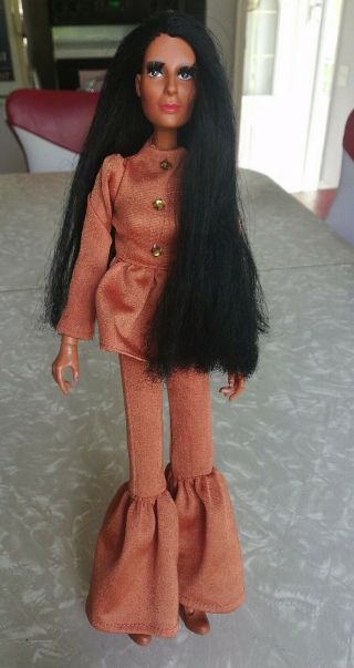 Vintage Rare 1975 Mego Cher Dressing Room Playset Box Doll Clothes 2