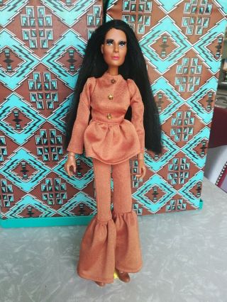 Vintage Rare 1975 Mego Cher Dressing Room Playset Box Doll Clothes 3
